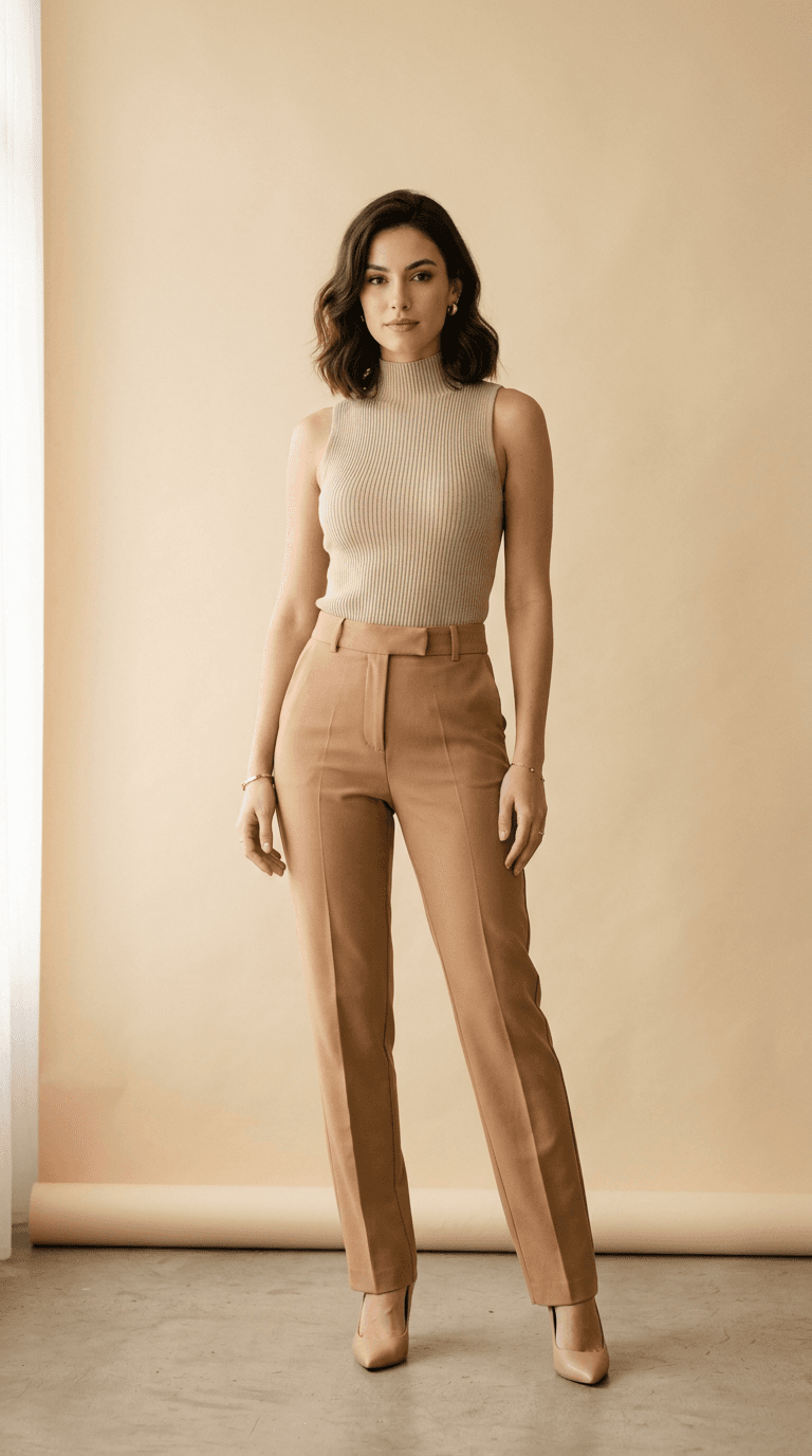 Fashion model for AI body sizing scan